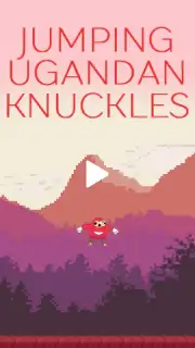 Jumping Ugandan Knuckles capture 1