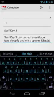 SwiftKey 3 Keyboard Free capture 1