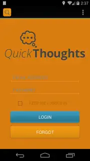 QuickThoughts capture 6