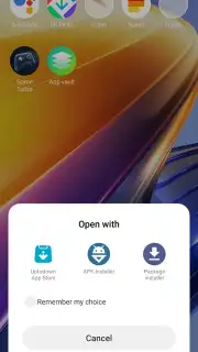 Package installer Google capture 1