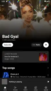 YouTube Music (Android TV) capture 1
