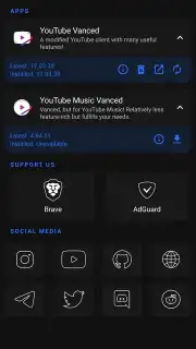 Vanced Manager capture 1