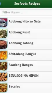 Pinoy Food Recipes capture 4