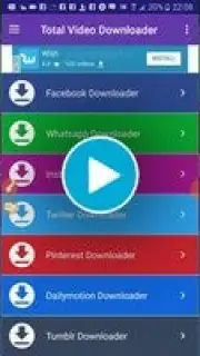 Total Video Downloader capture 1