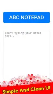 ABC NOTEPAD capture 1