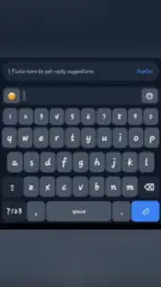 Auto Reply Keyboard capture 1