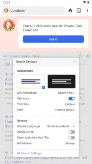 DuckDuckGo Private Browser capture 1