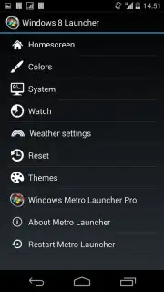 Metro UI Launcher 8.1 capture 10