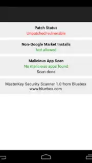 Bluebox Security Scanner capture 1