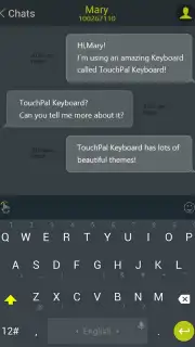 Android L Lime TouchPal Theme capture 2