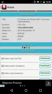 Youtube & Movie Downloader capture 3
