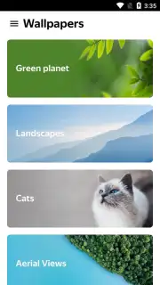 Yandex Launcher capture 5