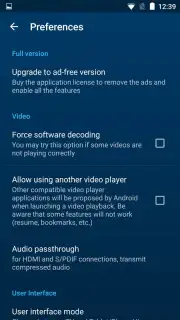 Archos Video Player capture 2