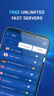 VPN - secure, fast, unlimited capture 8
