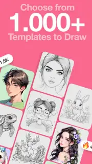 AR Drawing: Sketch & Trace capture 1