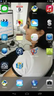 Transparent Screen Launcher capture 1