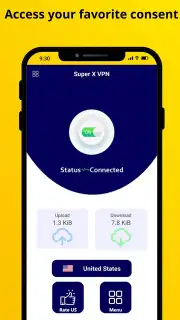 Super X VPN - Fast, Safe VPN capture 4