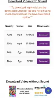 YT Video Downloader capture 2