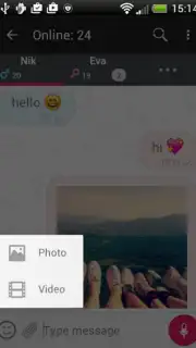 Triple chat, online dating capture 3