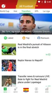 All Football - News & Scores capture 8