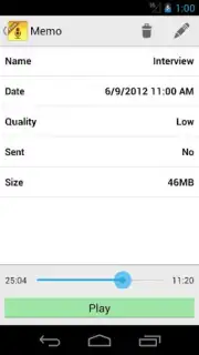 Audio Memos capture 5