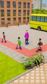 School Bus Driving Games 3D capture 9