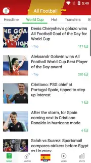 All Football - News & Scores capture 5