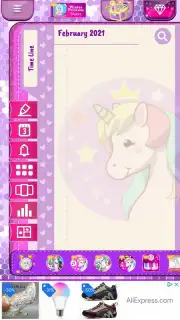 Unicorn Diary capture 1