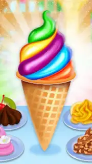 Ice Cream Shop Cone Maker Game capture 3