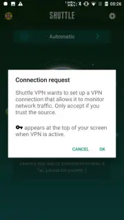 VPN proxy, Unblock Sites - Shuttle VPN capture 1