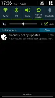 Samsung Security Policy Update capture 4