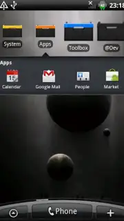 SiMi Folder Widget capture 1