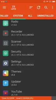 App Usage capture 6