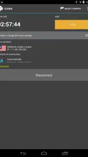 Hideman VPN capture 3