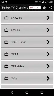 Turkey TV Channels capture 2