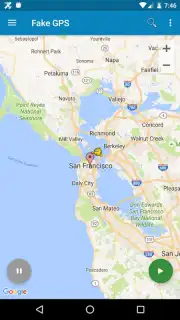 Fake GPS location capture 1