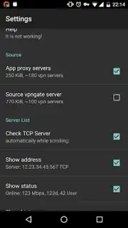 VPN Servers capture 6