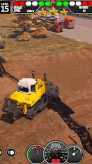 JCB Game Snow Excavator Games capture 2