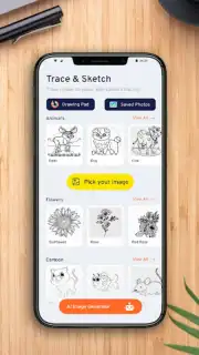 AI Drawing : Trace & Sketch capture 11