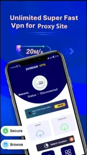 DHIMAN VPN - secure & Fast VPN capture 1