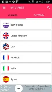 IPTV APK capture 2