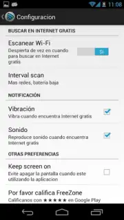 Free Zone - Free WiFi Scanner capture 2