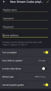 Televizo - IPTV player capture 4