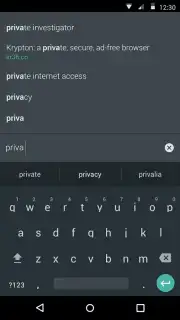 Krypton Anonymous Browser capture 3