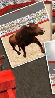 Angry Bull Attack Arena Sim 3D capture 15