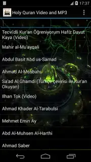 Holy Quran video and MP3 capture 6