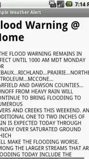 Simple Weather Alert capture 3