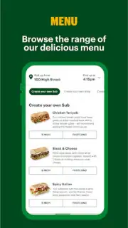 Subway® - Official App capture 4