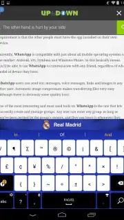 Real Madrid Official Keyboard capture 3
