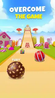 Candy Ball Run - Rolling Games capture 5